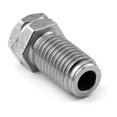 thumbnail image 4 of Microswiss Brass Plated Wear Resistant Nozzle for Ultimaker 3 UM3 (.6mm), 4 of 4