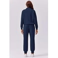thumbnail image 3 of Weardear Women 2 Piece Sets Long Sleeve Tracksuit Fall Travel Outfits Joggers Sets Half Zip Sweatsuit Matching Set, 3 of 7