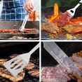 thumbnail image 4 of 9 PCS Barbecue Tools Set Grill Accessories Stainless Steel Barbecue Tool Kit Grill Utensil for Men Women Dad, 4 of 4