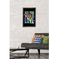 thumbnail image 2 of Jason Naylor - All You Need Is Love Wall Poster, 14.725" x 22.375", Framed, 2 of 3