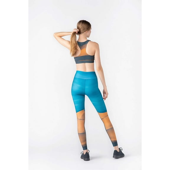 Nature Beyond Threads Women's Sand Dunes High-Waisted Activewear Legging