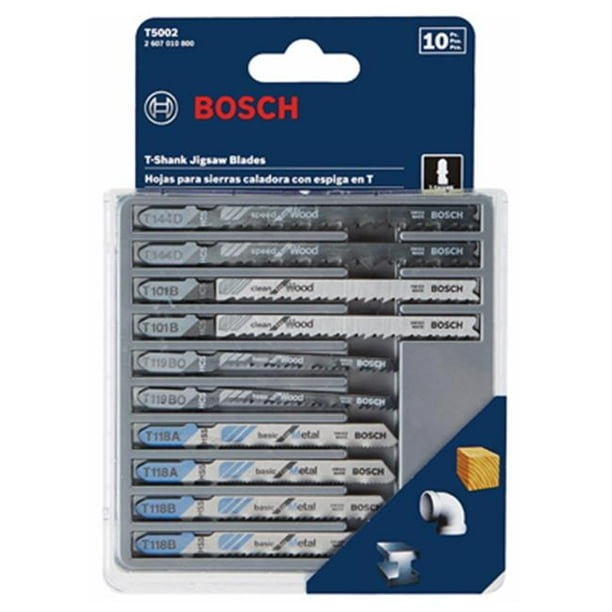 Robert Bosch Tool Group 197949 Wood & Metal-Cutting Jigsaw Blade Set ...