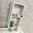 thumbnail image 6 of LeeQinersw 1pc 1/12 Scale Dolls House Bathroom Cabinet Shelf Furniture Decoration Accessory, 6 of 9