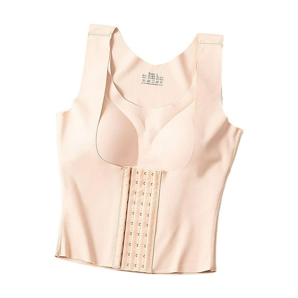 Faja moldeadora de cuerpo para mujer, transpirable, entrenador de cintura para mujer, faja de control de abdomen, corsé para pérdida de peso, sujetador adelgazante con soporte para la Piel XL