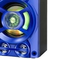 thumbnail image 4 of Altavoces de Karaoke Perfecl 8H 1200mAh 5.0 LED TF Azul, 4 of 4