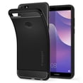 thumbnail image 2 of Funda Rugged armor para Huawei Y7 2018 Black Spigen Spiggen original, 2 of 2