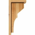 thumbnail image 3 of 8"W x 8"D x 16"H Monterey Rough Sawn Corbel w/Backplate, Western Red Cedar, 3 of 9