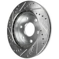 thumbnail image 6 of Detroit Axle - 13.78" inch Front Drilled and Slotted Disc Brake Rotors for Ford Expedition F-150 Lobo Lincoln Navigator, 6 of 8