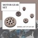 thumbnail image 4 of Diff Differential Main Metal Spur Gear 64T 17T 21T 26T Motor Gear RC Car Part for HSP 1/10 RC Car Tr, 4 of 5