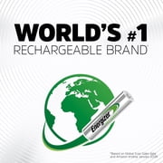 Energizer Rechargeable AA Batteries (4 Pack), Double A Batteries