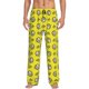 thumbnail image 1 of Fotbe White Popcorn Pantalones de Pijama para Hombre, Pantalones de Dormir, Pantalones de Casa con Cintura Ajustable y Bolsillos-Small, 1 of 6
