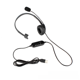 thumbnail image 3 of Auriculares de teléfono unilaterales livianos Auriculares USB Micrófono de computadora Clase en línea Uso sin presión en los oídos, 3 of 3