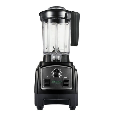 Cleanblend ULTRA: A Low Profile Countertop Blender With A BPA Free 40 oz. Container, A Stainless Steel 8 Blade System and stainless steel drivetrain. Great for smoothies, nut butters and mixing