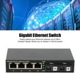 thumbnail image 3 of Fiber Media Converter 10 100 1000Mbps Gigabit Ethernet Switch, 20km Extension, Plug And Play, LED Indicator, 3 of 8