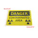 thumbnail image 2 of Los parches metálicos de alta visibilidad de ckepdyeh indican advertencia de radiación nuclear y permiten identificar peligros de manera eficaz y son fáciles de instalar, 2 of 6