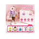 thumbnail image 4 of Casco Para Bebe Antigolpes Modelo Rosa, 4 of 4