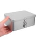 thumbnail image 5 of unbranded Caja Metálica Plateada Con Abatible Para Almacenamiento Y Organización De Escritorio, 5 of 8