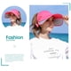 thumbnail image 4 of Sombrero de visera de ala ancha para mujer, sombrero de protección solar para playa, viajes, senderismo, jardinería, camping, 4 of 7