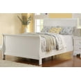 thumbnail image 6 of White Color Wooden Bedroom Furniture 1pc Full Size Bed Contemporary Modern Bedframe Sleigh Design, 6 of 6