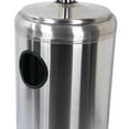 thumbnail image 3 of Baner Garden PH02-SS Outdoor Standing Propane Patio Heater with Cover-Commercial Tall Hammered Stainless Steel Finish Garden Standing LP Gas Porch and Deck, 3 of 7