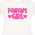 thumbnail image 4 of Inktastic Pawpaw's Girl Girls Long Sleeve Baby Bodysuit, 4 of 5