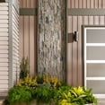 thumbnail image 3 of Kichler Builder 9246AZ Cans and Bullets Outdoor Wall 2 Light Incandescent in Architectural Bronze, 3 of 8