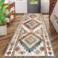 thumbnail image 2 of 2x6 FT Kitchen Runner Rugs Non Skid Washable, Faux Wool Rug Runners for Hallways Bathroom Carpet Runner, Soft Indoor Modern Floor Rug for Entryway Laundry Room, 2 of 11