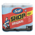 thumbnail image 1 of Scott Shop Blue Towels, 6-pk, 1 of 1