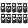 thumbnail image 1 of EeaseCA 5 Sets Adjustable Cord Locks Spring Plug Plastic Drawstring Stop Slider for Shoelaces Bags Clothing (Large, 10pcs/Set), 1 of 8