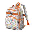 thumbnail image 2 of Puppy print backpack with paw patterns, durable backpack, practical backpack for students or gift, 2 of 6