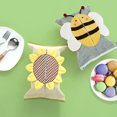 thumbnail image 3 of Creative Cartoon Cotton Tissue Box Cover Napkin Tissue Holder Container Napkin Car Tissue Box Wet Wipes Box, Sun Flower, 3 of 4