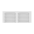 thumbnail image 1 of Cubierta de ventilación de aluminio Uxcell de 12 x 6 pulgadas, cubierta de rejilla de aire, cubierta de ventilación HVAC con louver, tono plateado, 1 of 7