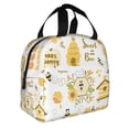 thumbnail image 2 of Sikiie Farm Bee Cute Honey Lunch Bag for Women & Men Adult Insulated Lunch Box, Food Lunch Containers Lunch Tote Bags for Work, Travel, Outdoor, 2 of 8