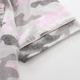 thumbnail image 2 of SWSMCLT Women's Short Sleeve Nightgown Cute Button Up Sleep Shirt Sleepwear Cotton Knee Length Nightshirt Summer Pink Camo Large, 2 of 4