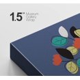 thumbnail image 4 of PixonSign Canvas Print Wall Art Green, Orange, White Leaves in Vase Floral Wilderness Illustrations Modern Art Rustic Colorful Multicolor Ultra for Living Room, Bedroom, Office - 16"x24", 4 of 5