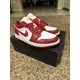 thumbnail image 3 of Ni - ke Ni - ke Air Jordan 1 Low Shoes White Cardinal Red 553558-607 Men's Size 11, 3 of 5