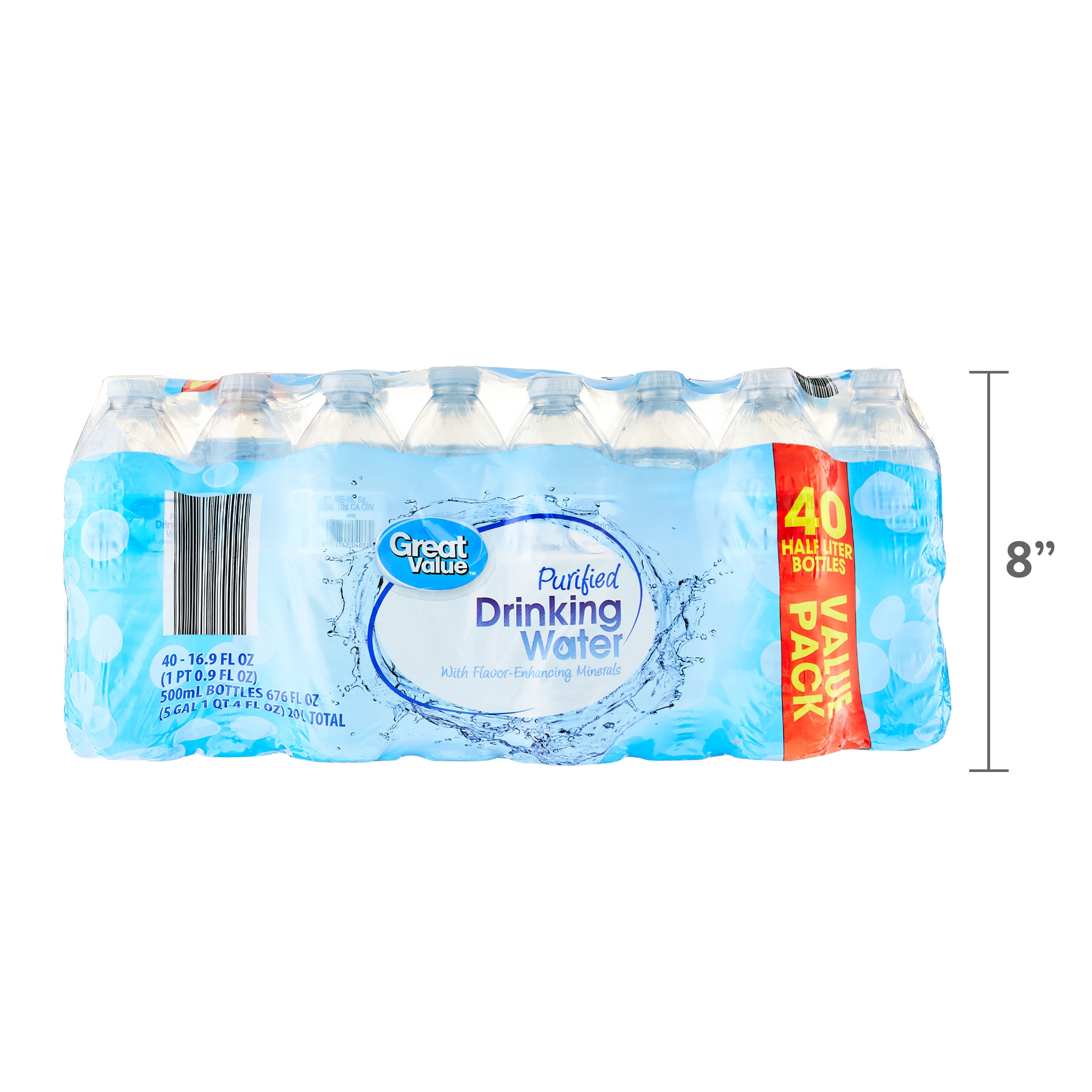 Great Value Purified Drinking Water, 16.9 fl oz Trinidad and Tobago Ubuy