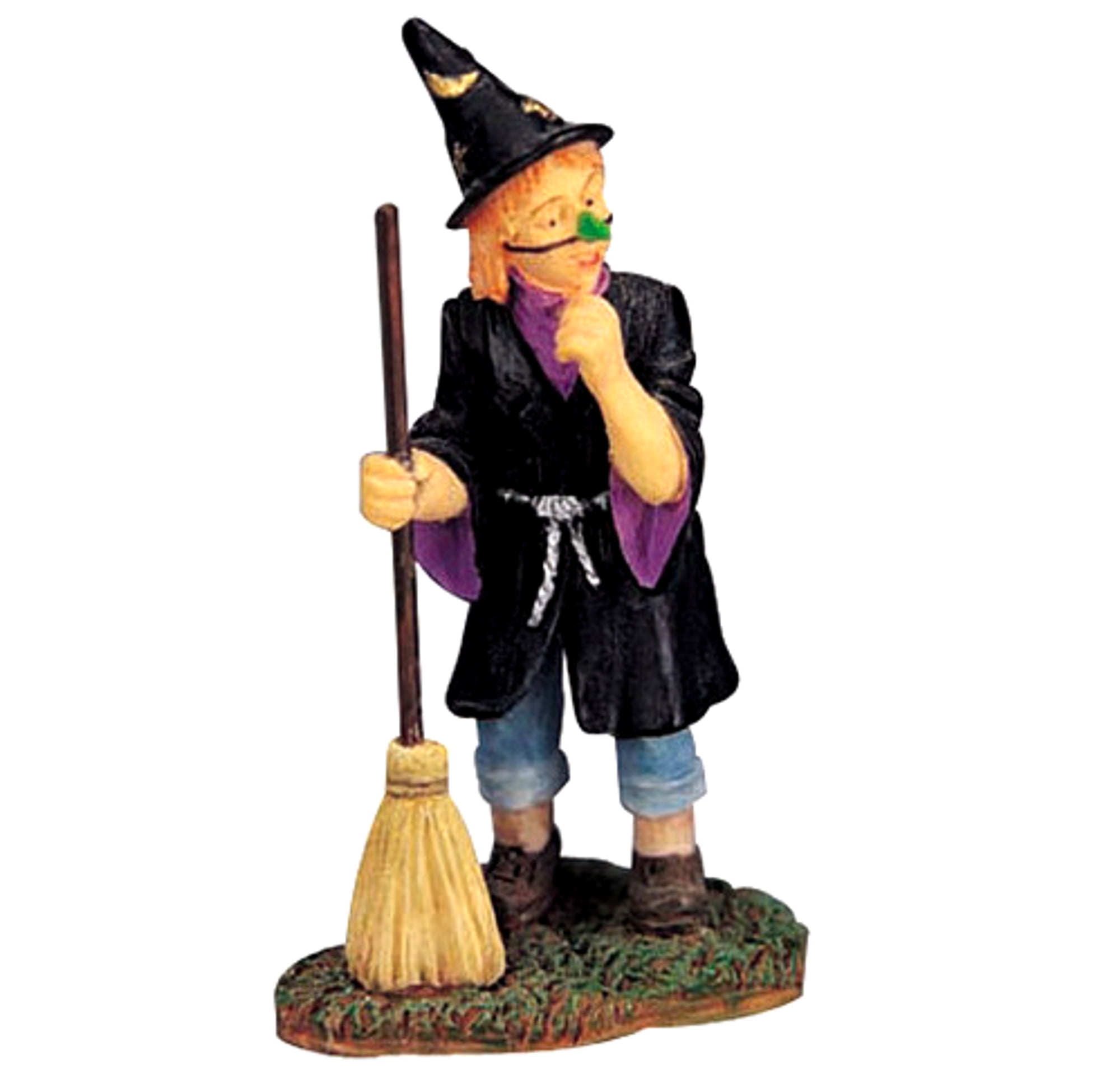 Lemax 02381 Cutest Witch Spooky Town Figure Halloween Decor Village Figurine
