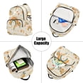 thumbnail image 5 of FORMRS Mini Backpack Purse for Women Travel Daypack Casual Shoulder Bag, Retro Rainbow, 5 of 7
