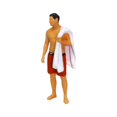 thumbnail image 3 of 1:64 escala pequeña piscina hombres personas figuras pintadas a mano tren ferrocarril escritorio ornamento diseño S escala miniatura escenas Diorama Rojo, 3 of 8