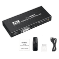 thumbnail image 2 of 4K 2x2 Video Wall Controller Matrix HDMI/DVI Input 1080P 60Hz Multi Screen Stitching Processor Splicer  1X2 1X4 1X3 2X1 3x1 4X1, 2 of 12