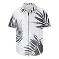 thumbnail image 5 of QATAINLAV Hawaiian Shirts for Men Summer Short Sleeve Tops Casual Turndown Collar Tropical Floral Graphic Tees Big and Tall Button Down Shirt Multicolor M Mother's Day Gifts, 5 of 6