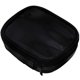 thumbnail image 3 of Clear Travel Makeup Bag Portable Toiletry Organizer Black 11x9x3cm Storage Dustproof Moisture-Proof 1Set, 3 of 4