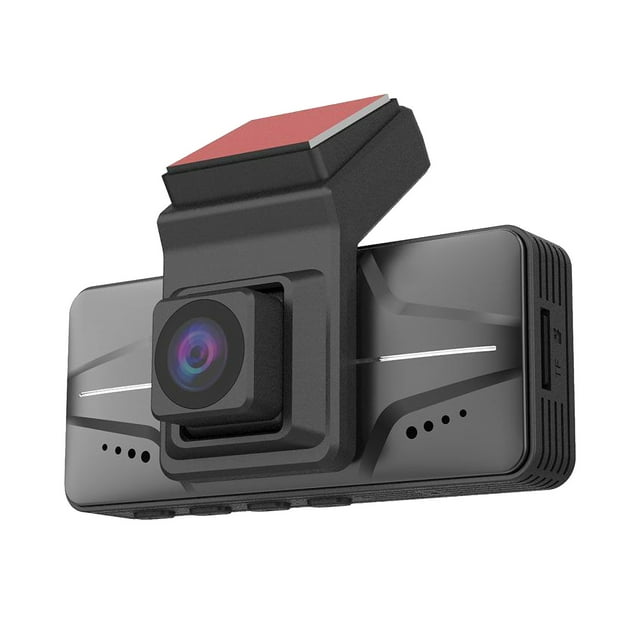 Dash Cam Front and Rear Upgraded High-Definition Driving Recorder, Built-In 1080P Dashboard Front and Rear Cameras, 3-Inch Ips Touch Screen, 120 ° Wide-Angle, Night Vision The Night Before