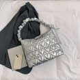 thumbnail image 4 of Bolso de mano informal para mujer, bolso bandolera de invierno de gran capacidad con patrón de corazón suave, 4 of 8