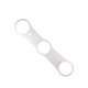 thumbnail image 2 of Llave de pedalier de bicicleta, llave de pedalier de bicicleta, llave de suelo portátil de acero inoxidable 16 muescas, 2 of 9