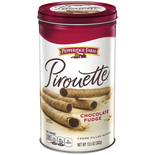 Pepperidge Farm Pirouette Cookies Chocolate Fudge Cr&eacute;me Filled Wafers- 13.5oz