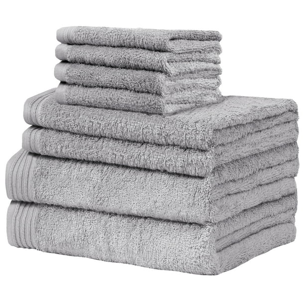 Premium 8 Pieces Towel Set - 2 Bath Towels 30