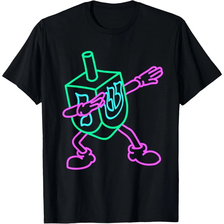 Dabbing Dreidel Funny Hanukkah Gifts Unisex T-Shirt photo 1
