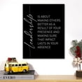 thumbnail image 4 of Leadership Quote Canvas Wall Art Motivational Leadership Canvas Print Painting Office Home Wall Decor Framed Leader Teacher Boss Gift 12x15 Inches （Black）, 4 of 5